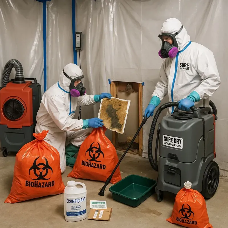 Contaminated Water Handling Protocols process in Dallam County, TX