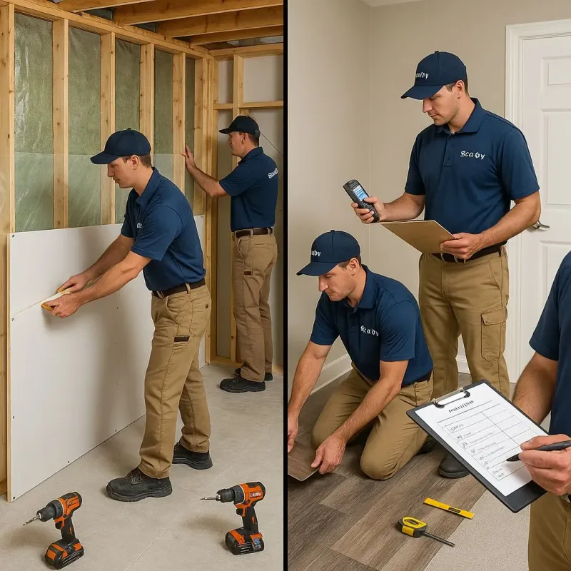 Repairs and Reconstruction process in Dallam County, TX